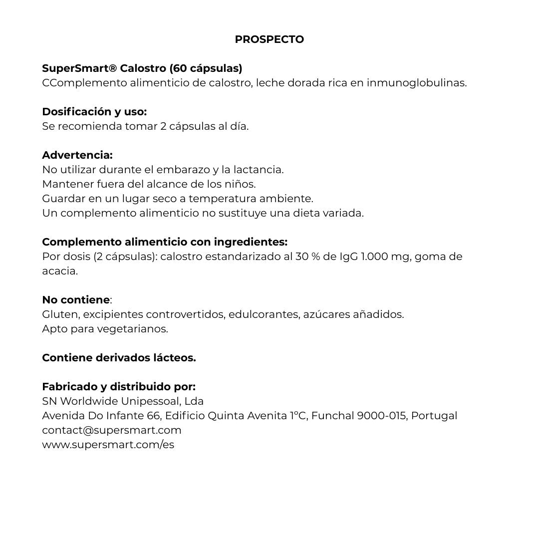 Calostro 60 cápsulas