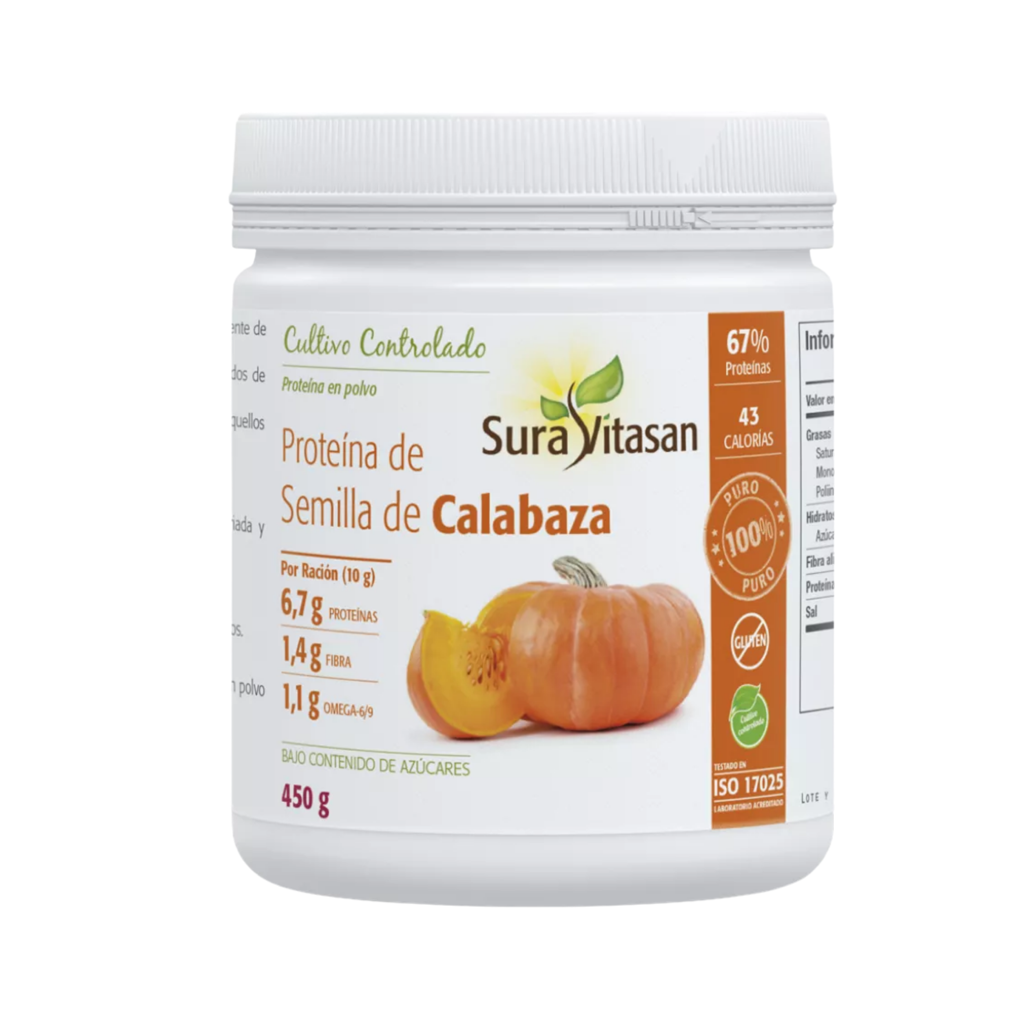 Kürbiskernproteinpulver 450 g