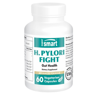 Supersmart Helicobacter pylori Fight ADVANCED Formula 60 cápsulas