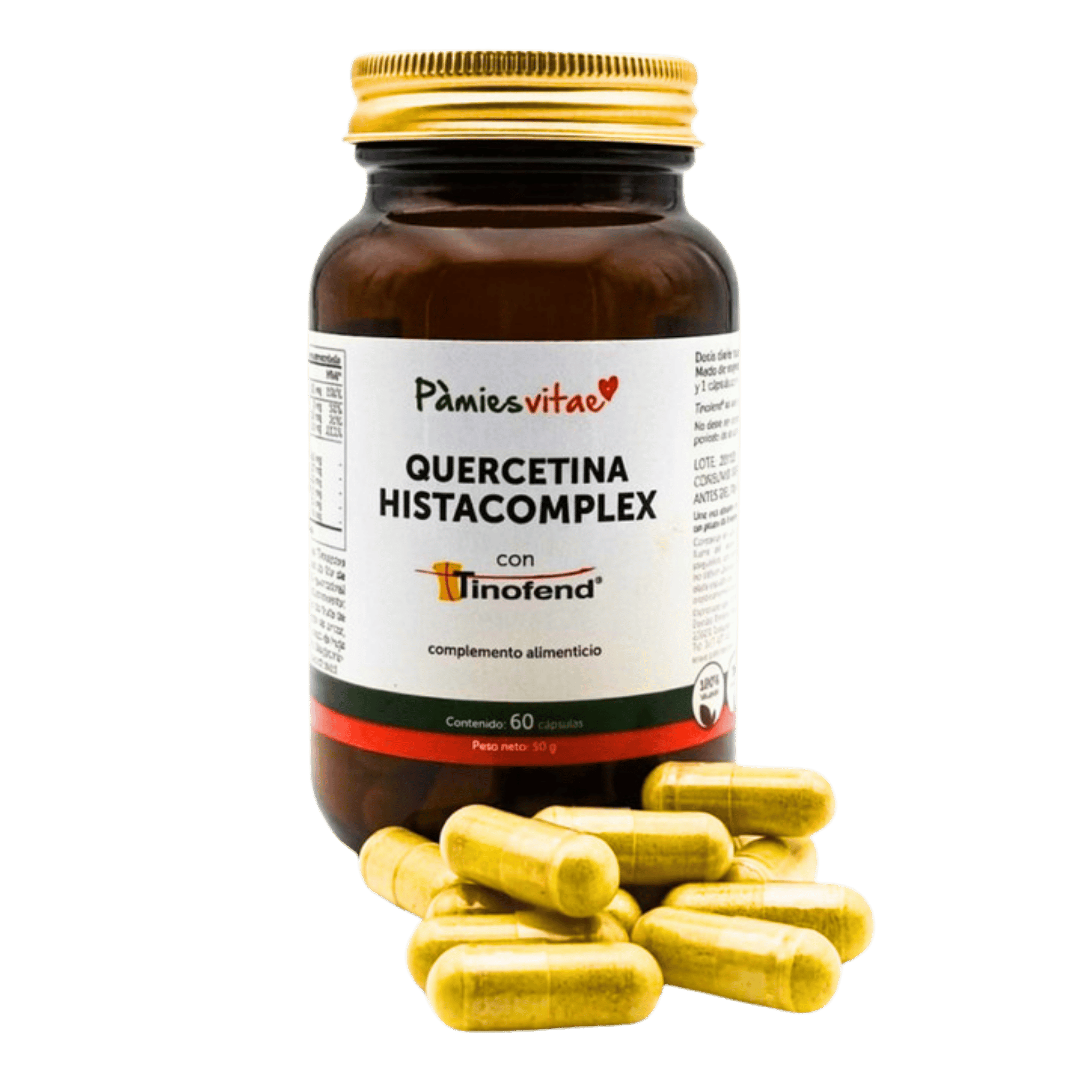 Quercetina Histacomplex con Tinofend 60 cápsulas