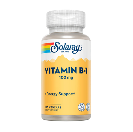 Solaray VITAMINA B1 100 cápsulas