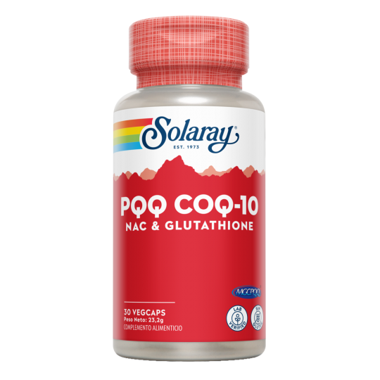 Solaray PQQ COQ10 30 cápsulas
