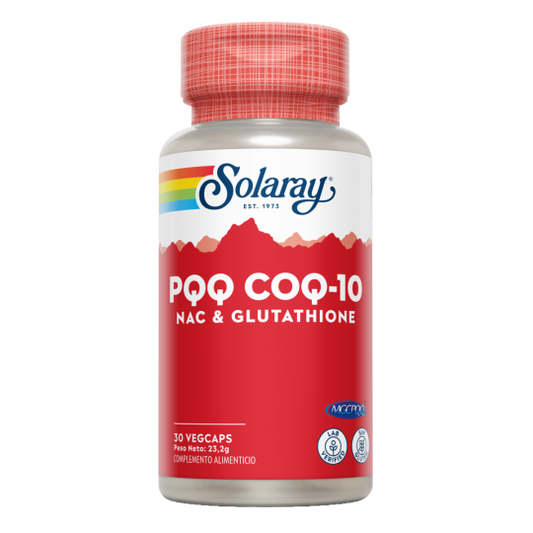 Solaray PQQ COQ10 30 cápsulas