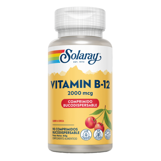 Solaray VITAMINA B12 90 comprimidos