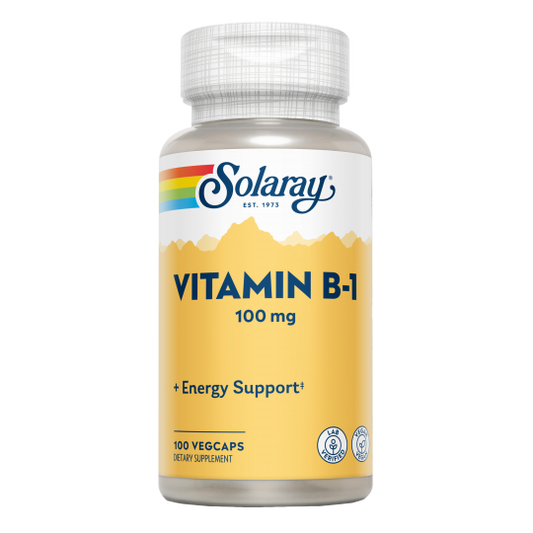 Solaray VITAMINA B1 100 cápsulas