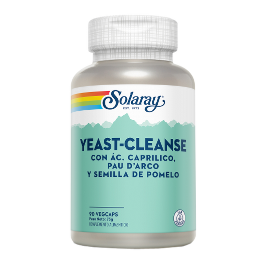 Solaray YEAST CLEANSE 90 cápsulas