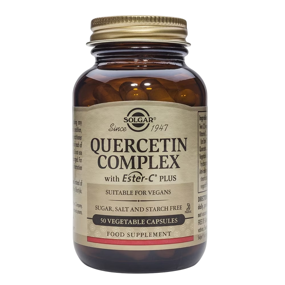 Solgar QUERCETIN COMPLEX con Ester-C Plus (Quercitina) 50 cápsulas