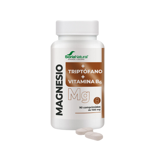 Soria Natural MAGNESIO (con Triptófano y Vitamina B6) 90 comprimidos