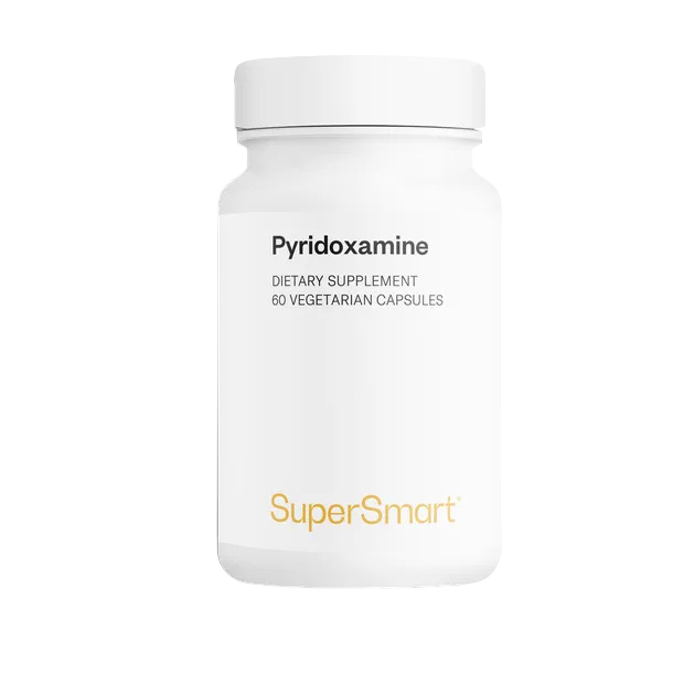 Supersmart PYRIDOXAMINA (Vitamina B6) 60 cápsulas