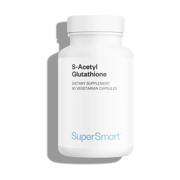 Supersmart S-ACETIL GLUTATION (S-ACETYL GLUTATHIONE) 90 cápsulas