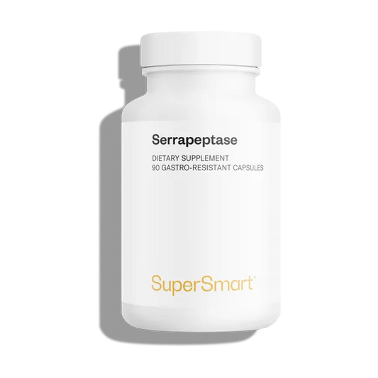 Supersmart SERRAPEPTASA 90 cápsulas