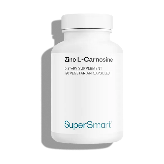 Supersmart ZINC L-CARNOSINE 120 cápsulas