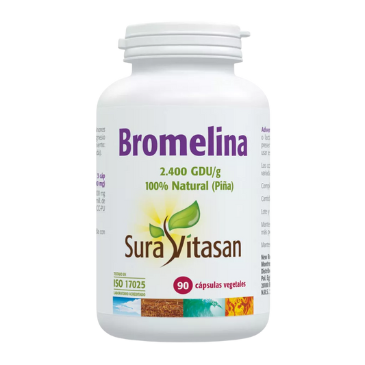 Sura Vitasan BROMELINA 90 cápsulas