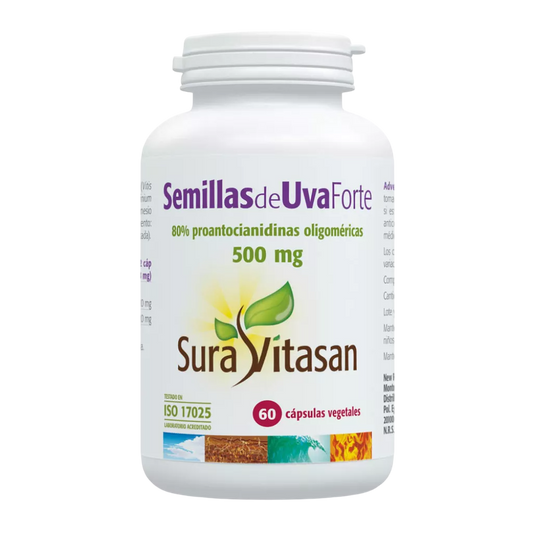 Sura Vitasan SEMILLAS DE UVA FORTE 60 cápsulas