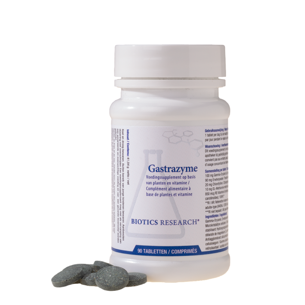 Gastrazyme 90 comprimidos de Biotics Research