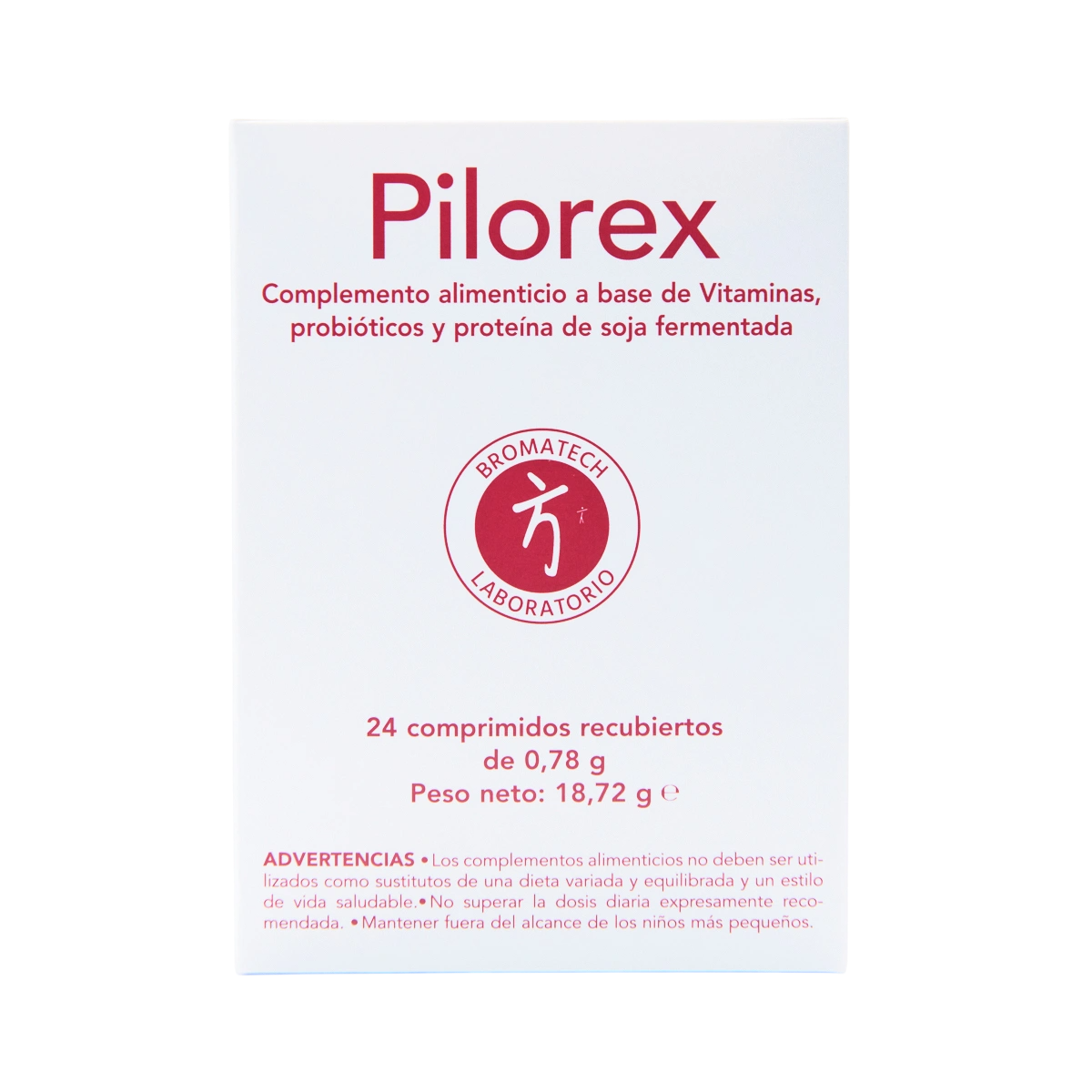 Pilorex 24 comprimidos de Bromatech