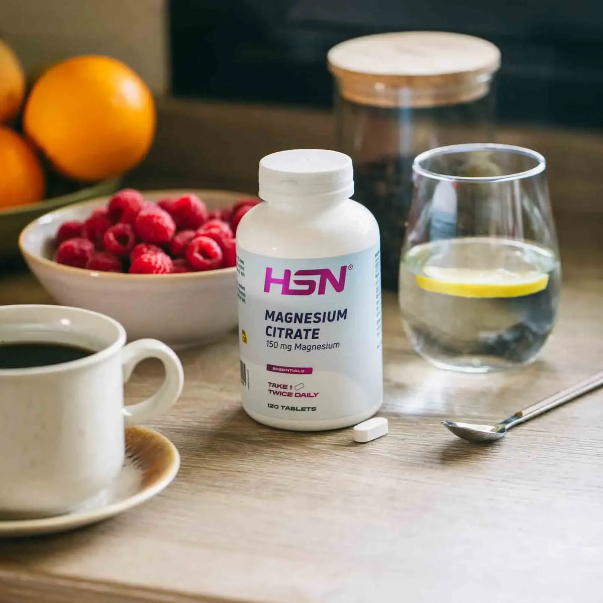 HSN Citrato de Magnesio 150 mg 120 comprimidos