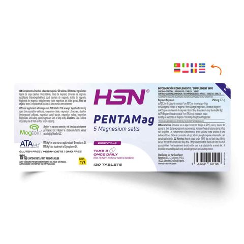 HSN PENTAMag 5 Sales de Magnesio 120 comprimidos