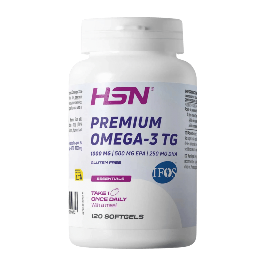 HSN Premium Omega 3 TG IFOS 1000 mg 120 perlas