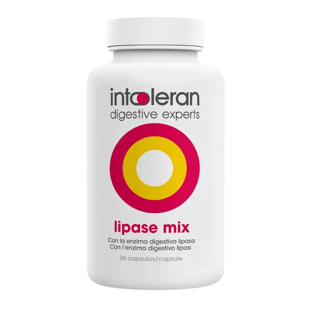 Intoleran Lipase Mix 36 cápsulas