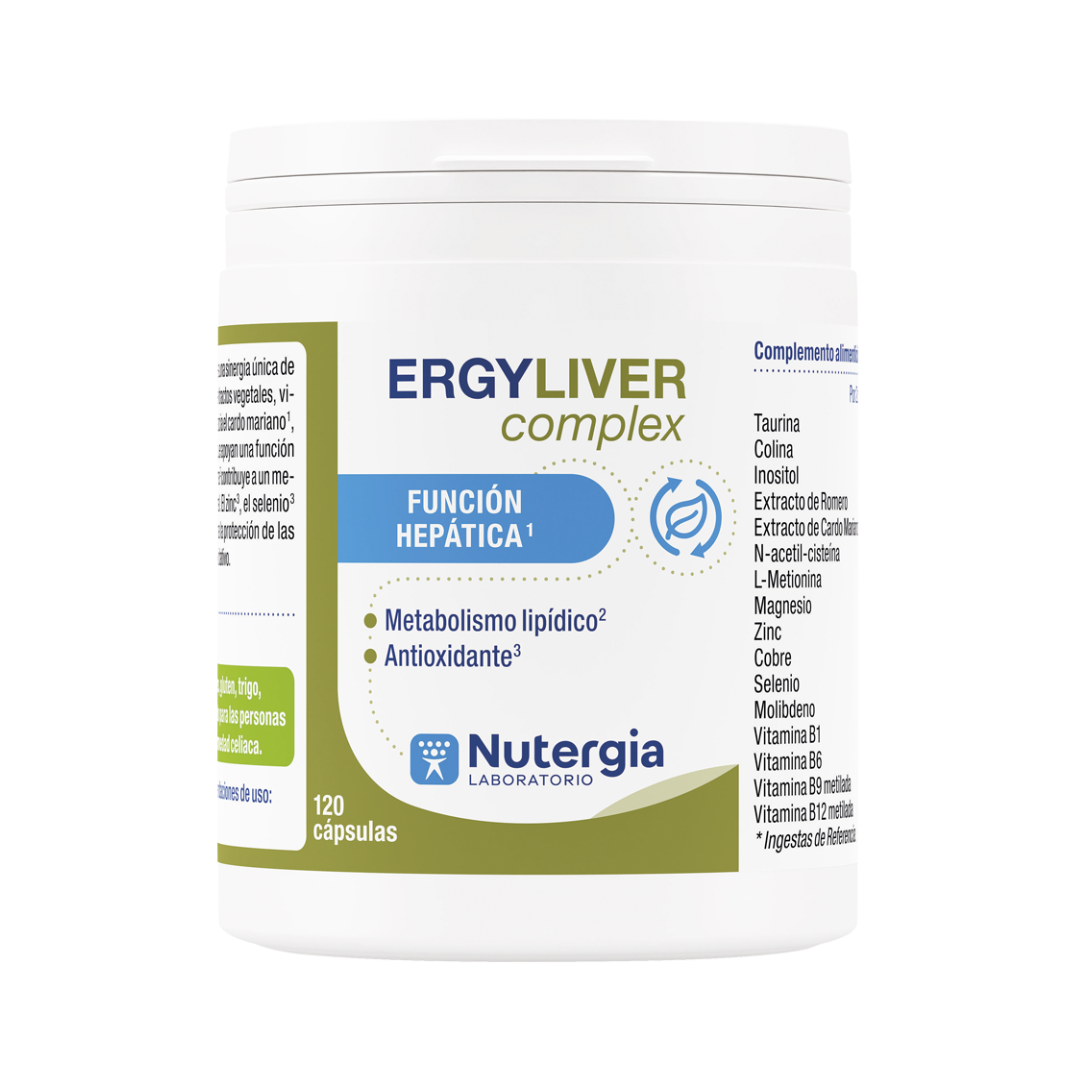 Ergyliver Complex 120 cápsulas de Nutergia