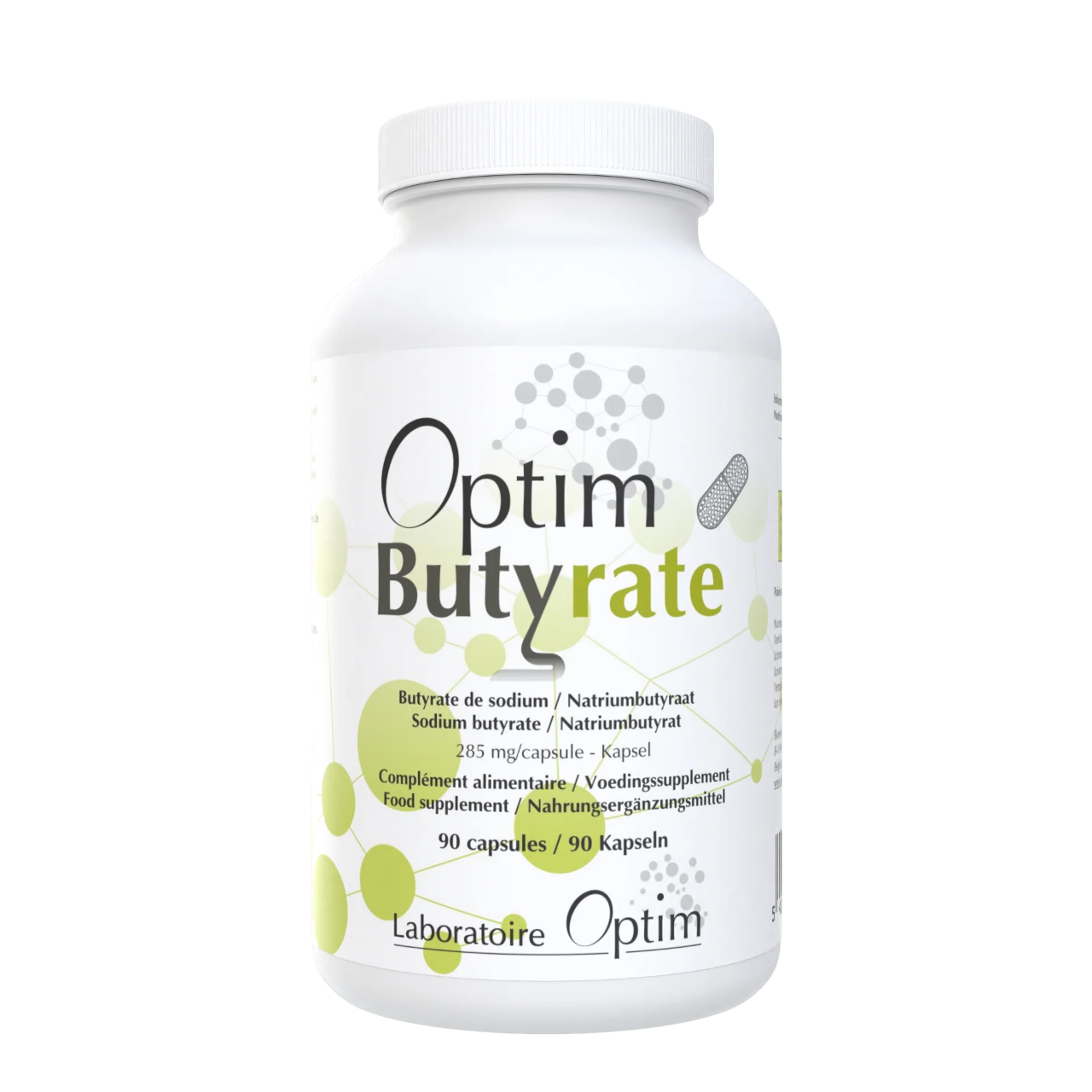 Optim Butyrate (Butirato) 90 cápsulas de Optim