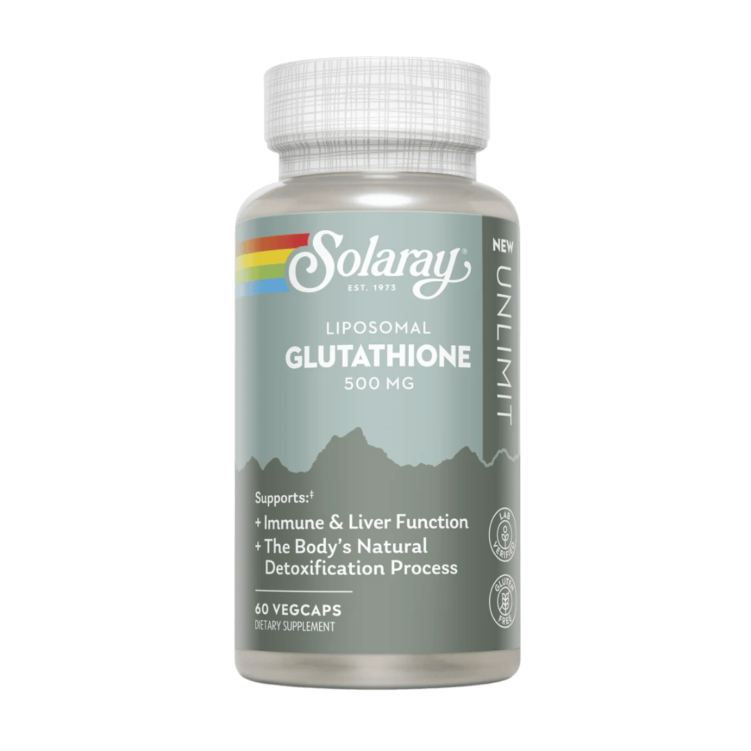 Solaray Glutatión Liposomal Unlimit 500 mg 60 cápsulas