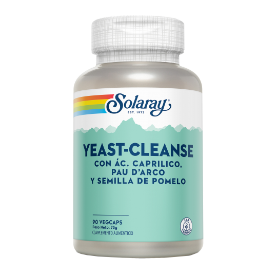 Yeast Cleanse 90 cápsulas de Solaray