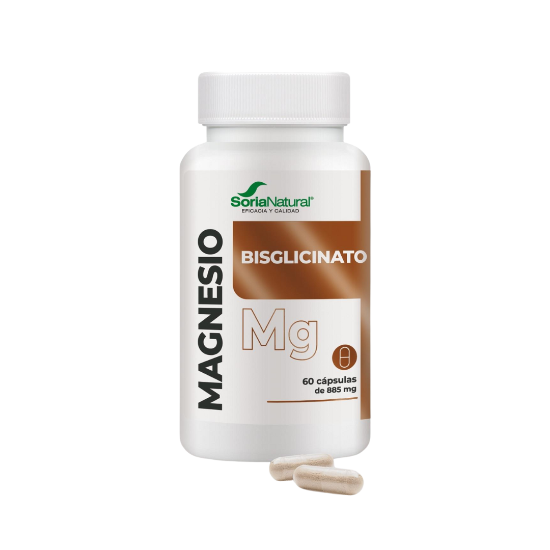 Bisglicinato de Magnesio 60 cápsulas de Soria Natural