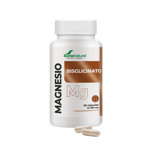 Bisglicinato de Magnesio 60 cápsulas de Soria Natural