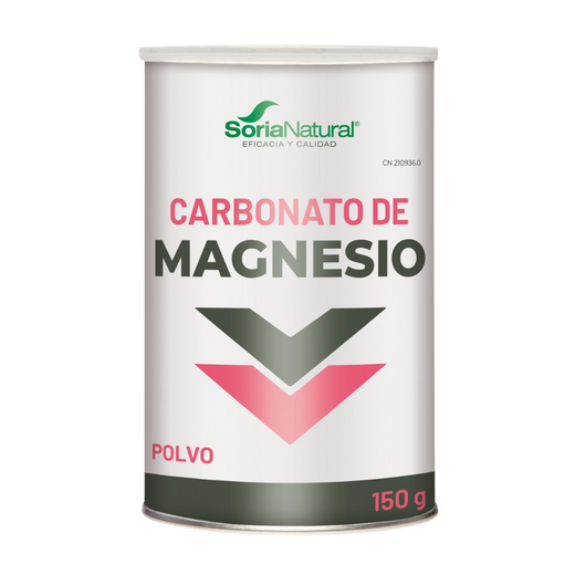 Carbonato de Magnesio en polvo 150 g de Soria Natural