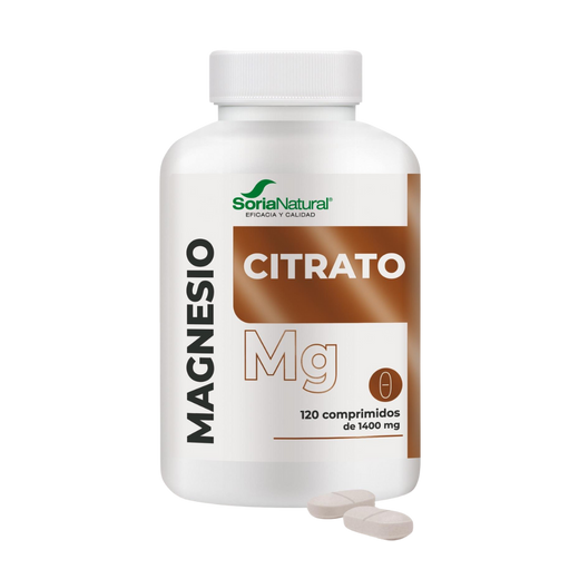 Citrato de Magnesio 120 comprimidos de Soria Natural
