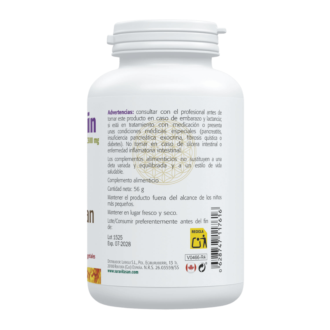 Sura Vitasan Pancreatin 120 cápsulas