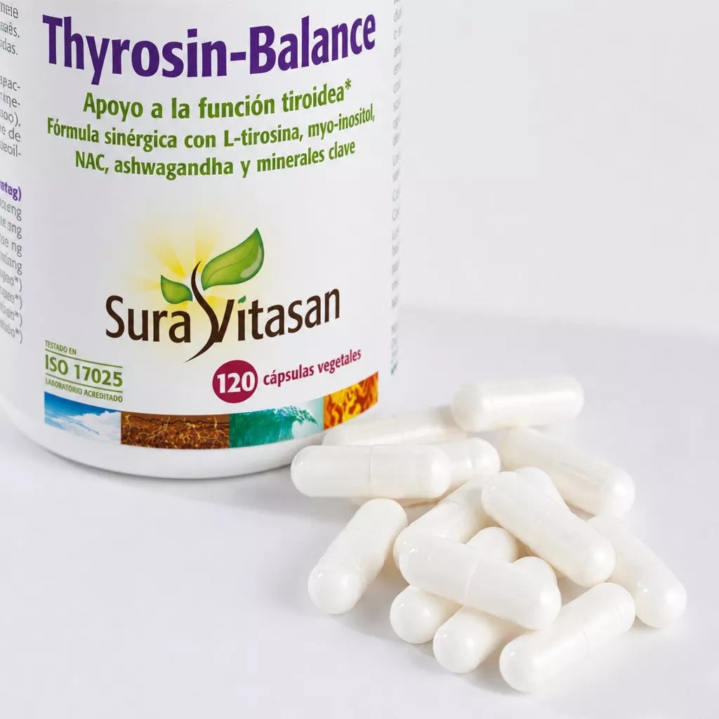 Sura Vitasan Thyrosin-Balance 120 cápsulas