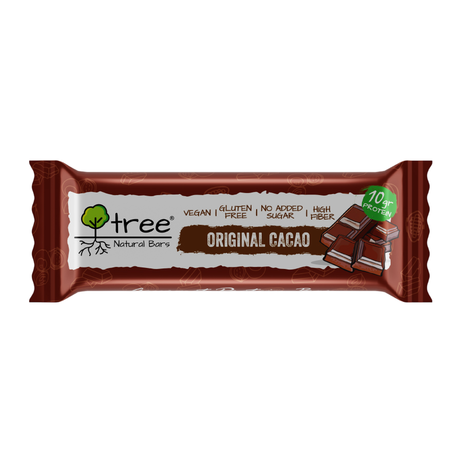 Barrita de proteína Original Cacao 50 g de Tree Natural Bars